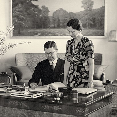 Gustav VI Adolf Drottning Louise Ulriksdals slott